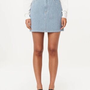 Blue Striped Women's Skirt